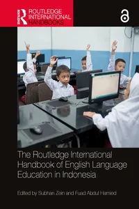 The Routledge International Handbook of English Language Education in Indonesia_cover