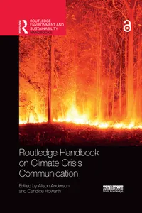 Routledge Handbook on Climate Crisis Communication_cover