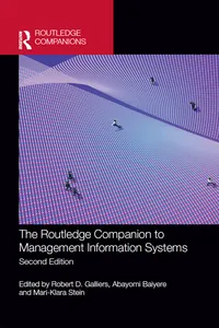 The Routledge Companion to Management Information Systems_cover