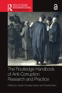 The Routledge Handbook of Anti-Corruption Research and Practice_cover