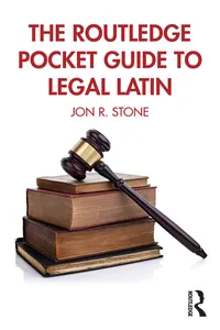 The Routledge Pocket Guide to Legal Latin_cover