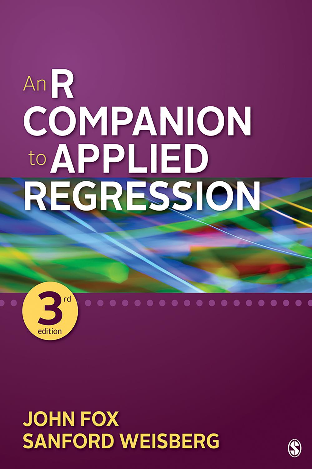 PDF] An R Companion to Applied Regression by John Fox, 3rd edition