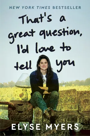 That's a Great Question, I'd Love to Tell You