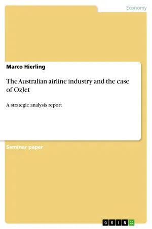 The Australian airline industry and the case of OzJet