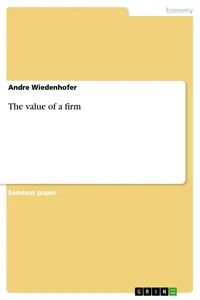 The value of a firm_cover