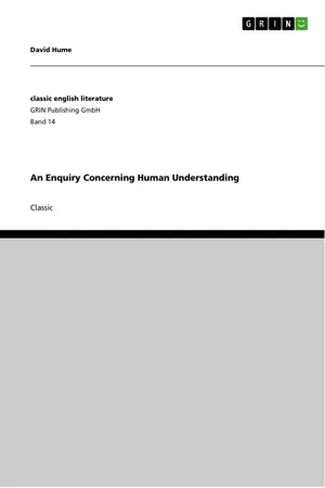 An Enquiry Concerning Human Understanding