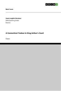 A Connecticut Yankee in King Arthur's Court_cover
