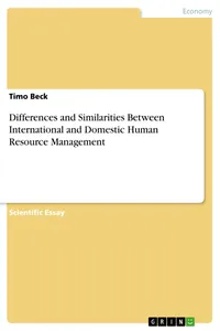 Differences and Similarities Between International and Domestic Human Resource Management_cover