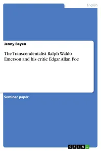 The Transcendentalist Ralph Waldo Emerson and his critic Edgar Allan Poe_cover