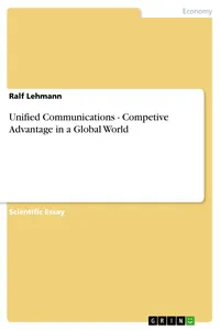 Unified Communications - Competive Advantage in a Global World_cover