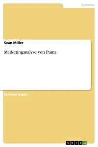 Marketinganalyse von Puma_cover