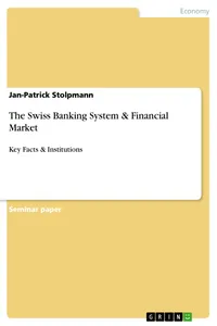 The Swiss Banking System & Financial Market_cover