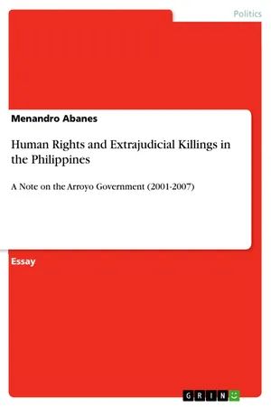 Human Rights and Extrajudicial Killings in the Philippines