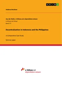 Decentralization in Indonesia and the Philippines_cover