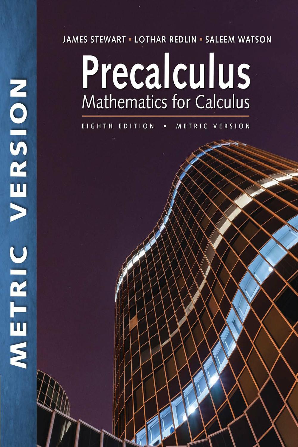 PDF] Precalculus: Mathematics for Calculus, International Metric