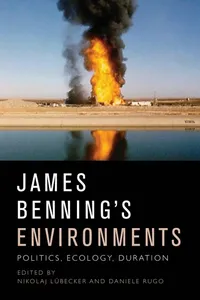 James Benning's Environments_cover