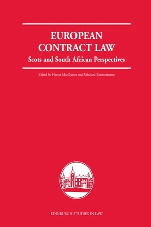 European Contract Law