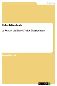 A Report on Earned Value Management_cover