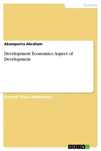 Development Economics: Aspect of Development_cover