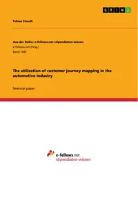 The utilization of customer journey mapping in the automotive industry_cover