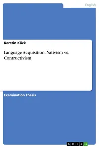 Language Acquisition. Nativism vs. Contructivism_cover
