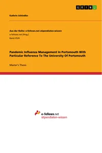 Pandemic Influenza Management In Portsmouth With Particular Reference To The University Of Portsmouth_cover