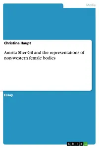 Amrita Sher-Gil and the representations of non-western female bodies_cover