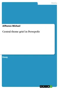 Central theme grief in Persepolis_cover