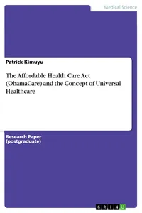 The Affordable Health Care Act and the Concept of Universal Healthcare_cover