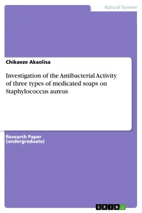 Investigation of the Antibacterial Activity of three types of medicated soaps on Staphylococcus aureus_cover