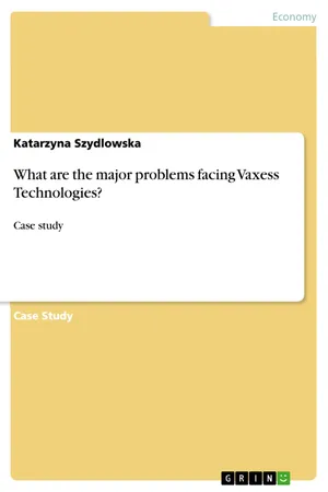 What are the major problems facing Vaxess Technologies?