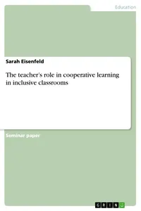 The teacher's role in cooperative learning in inclusive classrooms_cover