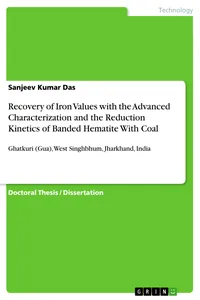 Recovery of Iron Values with the Advanced Characterization and the Reduction Kinetics of Banded Hematite With Coal_cover
