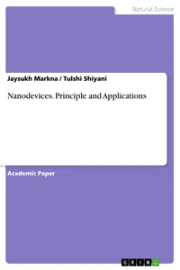 Nanodevices. Principle and Applications_cover