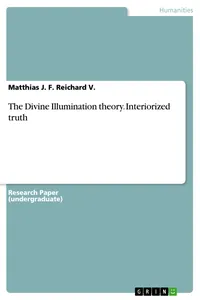 The Divine Illumination theory. Interiorized truth_cover
