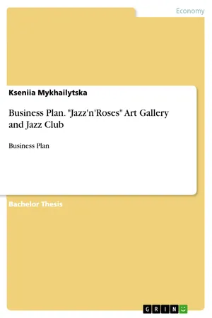 Business Plan. "Jazz'n'Roses" Art Gallery and Jazz Club