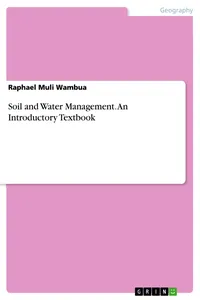 Soil and Water Management. An Introductory Textbook_cover