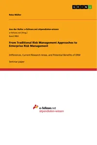 From Traditional Risk Management Approaches to Enterprise Risk Management_cover