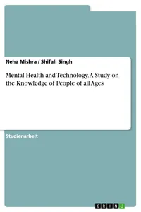 Mental Health and Technology. A Study on the Knowledge of People of all Ages_cover