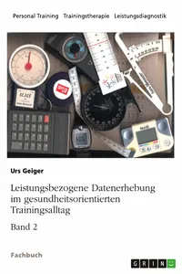 Leistungsbezogene Datenerhebung im gesundheitsorientierten Trainingsalltag, Band 2_cover