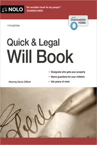 Quick & Legal Will Book_cover