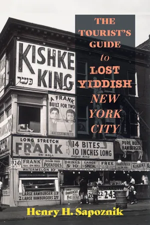 The Tourist's Guide to Lost Yiddish New York City