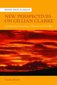 New Perspectives on Gillian Clarke_cover