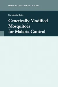 Genetically Modified Mosquitoes for Malaria Control_cover