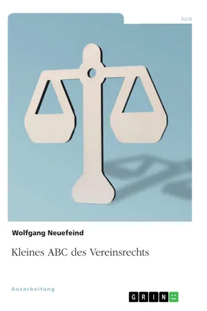 Kleines ABC des Vereinsrechts