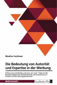 Die Bedeutung von Autorität und Expertise in der Werbung_cover