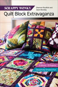 Scrappy Wonky Quilt Block Extravaganza_cover