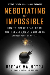 Negotiating the Impossible, Second Edition_cover