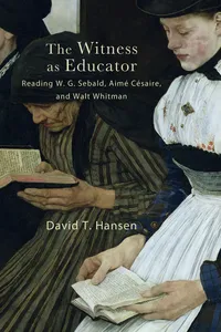 The Witness as Educator_cover