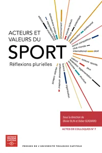 Acteurs et valeurs du sport : réflexions plurielles_cover